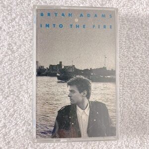 Vintage 1987 Bryan Adams 'Into the Fire' Cassette Tape